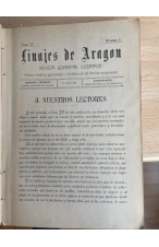 (1913) LOS LINAJES DE ARAGON