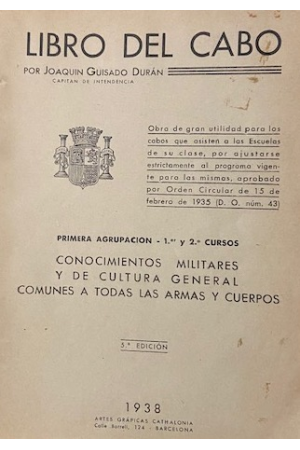 (1938) EL LIBRO DEL CABO
