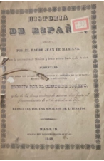 (1841) HISTORIA DE ESPAÑA ESCRITA POR EL PADRE JUAN DE MARIANA