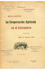 (1907) LACOOPERACIÓN AGRÍCOLA EN ELEXTRANJERO 