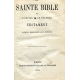 (1860) LA SAINTE BIBLE