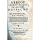 (1765) ABREGE CHRONOLOGIQUE DE L´HISTOIRE DÉSPAGNE ET PORTUGAL
