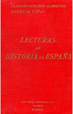 (1929) LECTURAS DE HISTORIA DE ESPAÑA DE SÁNCHEZ ALBORNOZ