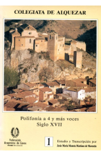 819939 COLEGIATA DE ALQUEZAR. POLIFONÍA A 4 VOCES SIGLO XVII