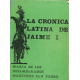(1984) LA CRONICA LATINA DE JAIME I