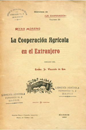 (1907) LACOOPERACIÓN AGRÍCOLA EN ELEXTRANJERO 