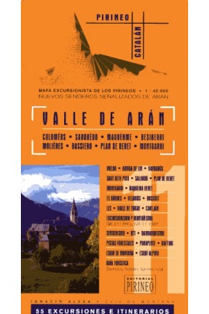 Mapa delValle de Ar&aacute;n