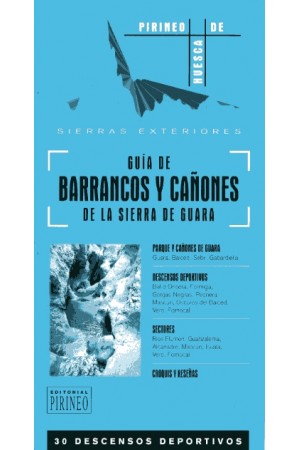 Gu&iacute;a de barrancos y ca&ntilde;ones de la Sierra de Guara