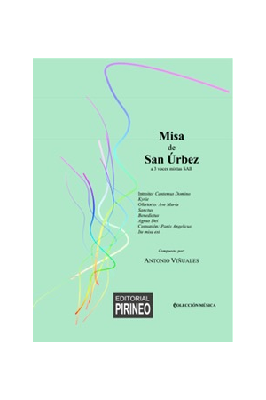 MISA DE SAN ÚRBEZ a 3 voces mixtas SAB