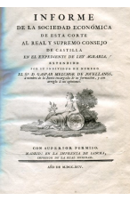 LEY AGRARIA DE JOVELLANOS (1795).