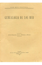 (1927) GENEALOGÍA DELOS MUR