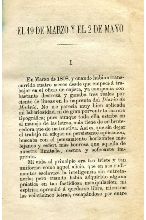 (1873) EL 19 DE MARZO Y EL 2 DE MAYO DE GALD&Oacute;S