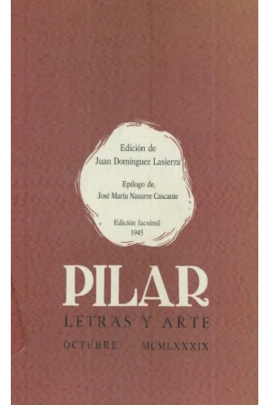 (1989) PILAR LETRAS Y ARTE