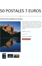 50 POSTALES DEL PIRINEO DE HUESCA 7 EUROS