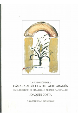 (1991) LA FUNDACIÓN DE LA CÁMARA AGRÍCOLA DEL ALTO ARAGÓN EN EL PROYECTO DE DESARROLLO AGARIO NACIONAL DE JOAQUÍN COSTA