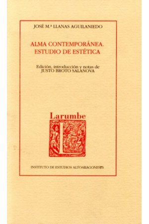 (1991) ALMA CONTEMPORÁNEA. ESTUDIO DE ESTÉTICA